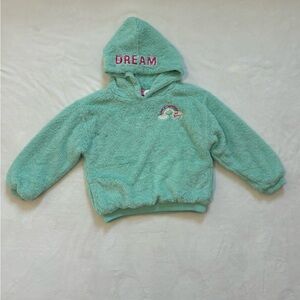 Betsey Johnson Mint Green Hooded Sweatshirt